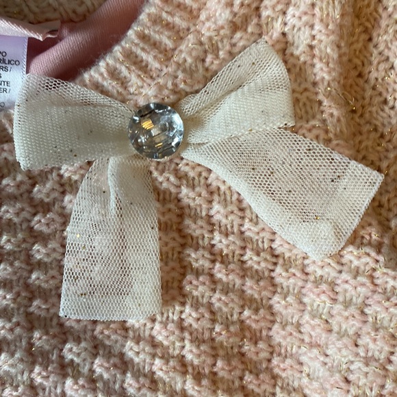 4/20 Baby girl mock ruffle dress sweater in EUC 18-24M - Picture 5 of 8